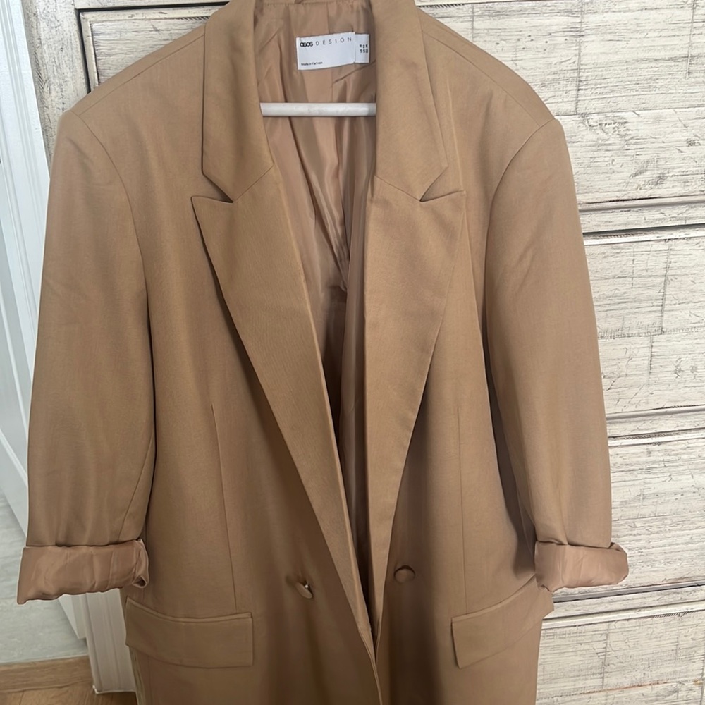 Tan Blazer Coat